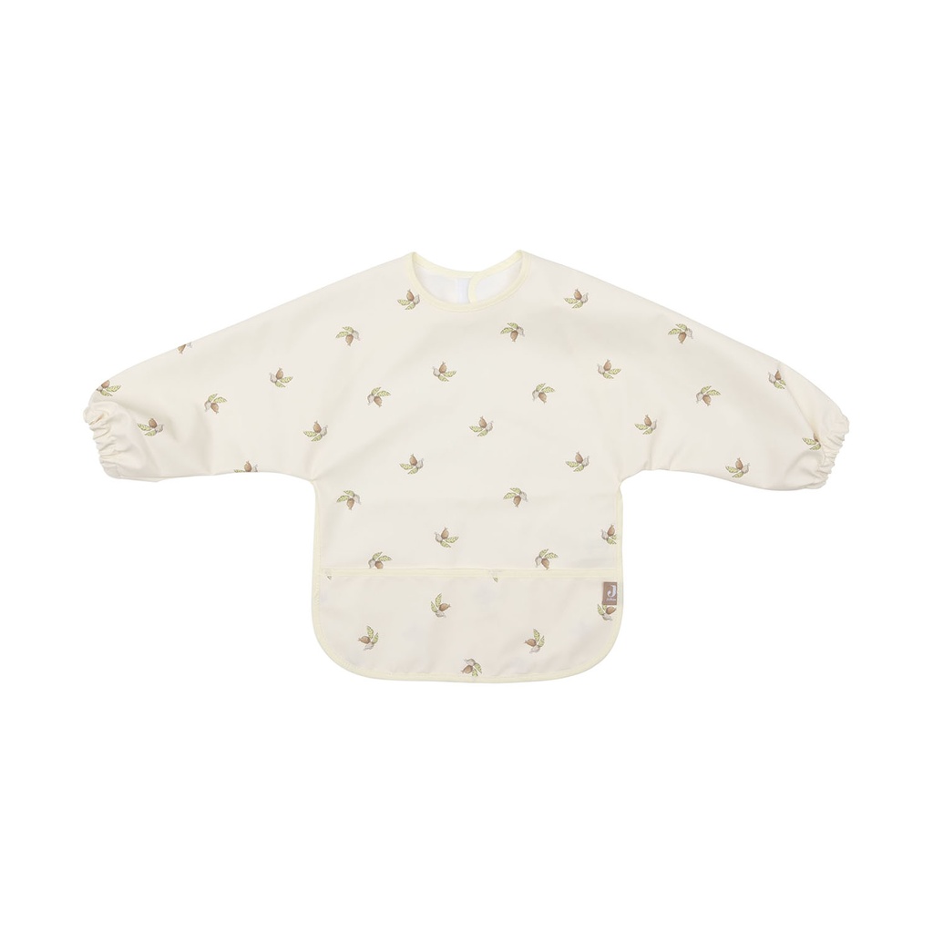 Bavoir imperméable à manches Rosehip - Jollein