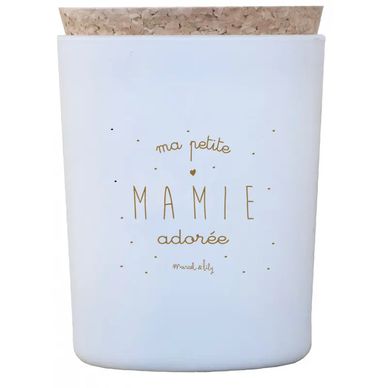 Ma bougie qui sent bon - Mamie Adorée - Caramel beurre salé - Marcel & Lily