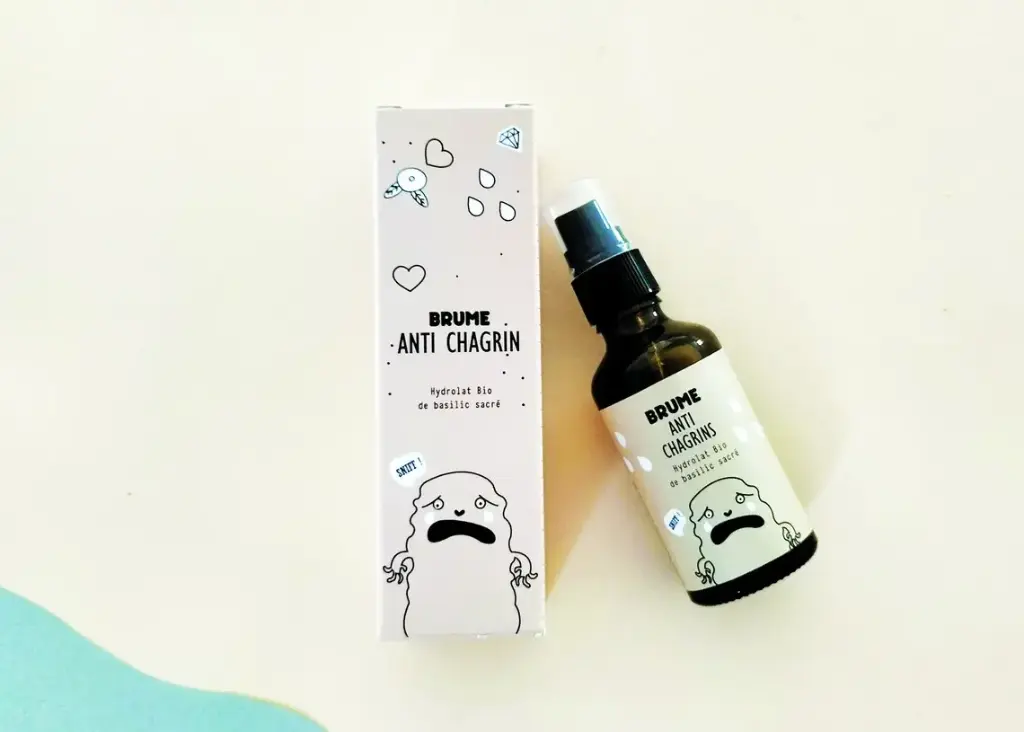 Brume réconfortante Anti-chagrin à l'eau florale de basilic sacré pour enfants - Pamela loops