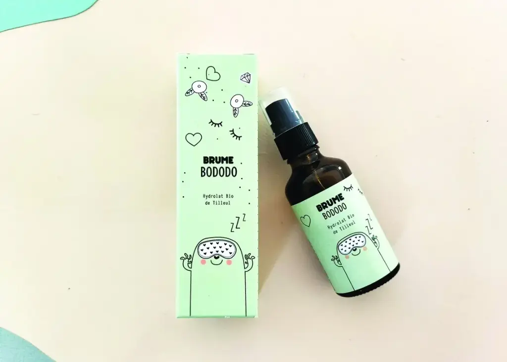 Brume douceur Bododo à l'eau florale pour enfants - Pamela loops