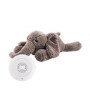 George Peluche rechargeable avec battements de cœur Éléphant Gris - Flow Amsterdam
