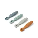 Set of 4 Baby Training Spoons Whale blue - Liewood