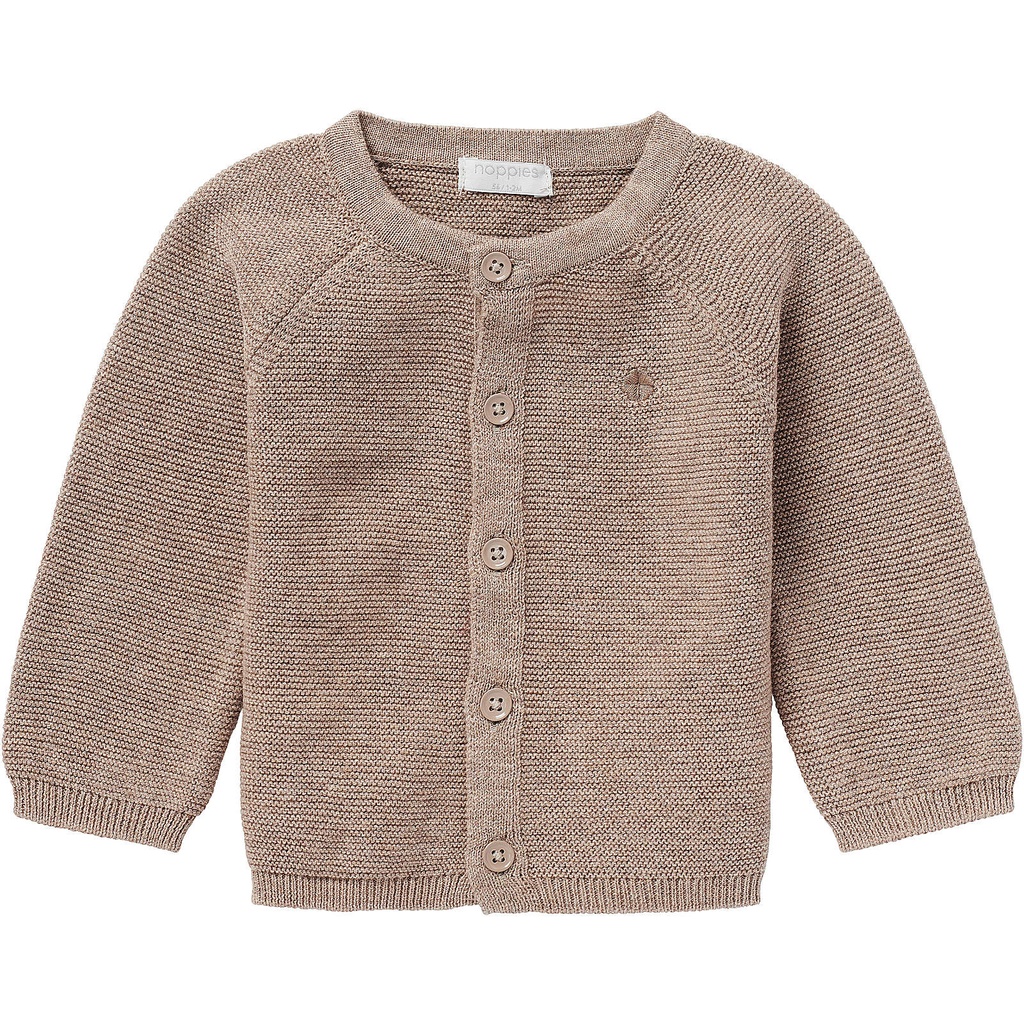Vest Naga Taupe Mélange maat 3 maanden - Noppies