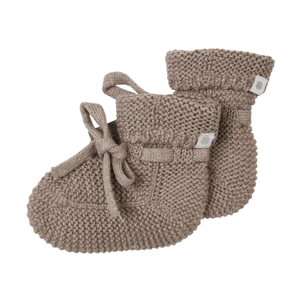 Babyslofjes Nelson Taupe Mélange - Noppies