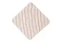 Terry Hooded Towel Stripe Wild Rose - Jollein