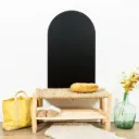 Magnetic Board Arch Black 1mx58cm - Ferflex