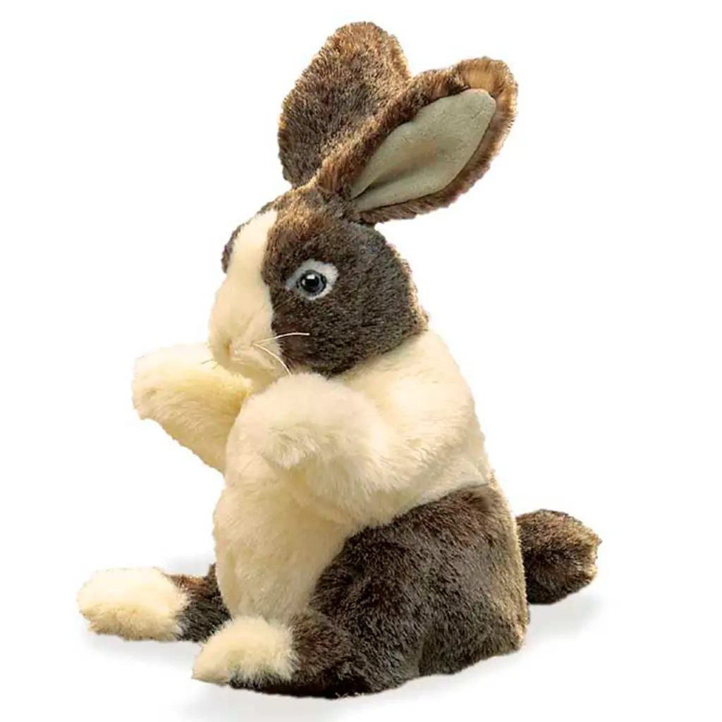 Dutch Bunny Hand Puppet - Folkmanis 