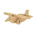 Avion en bois à assembler et à peindre - Egmont Toys