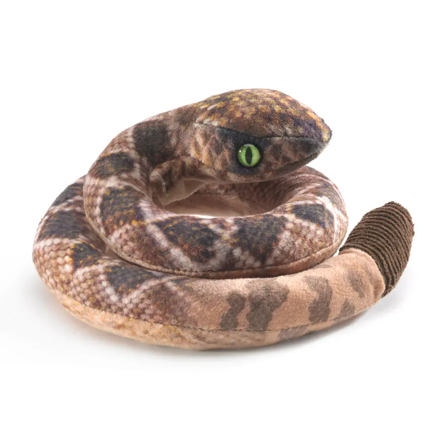 [FOLSERPENTMINI] Mini Rattlesnake Finger Puppet - Folkmanis