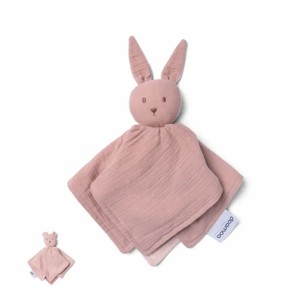Knuffel You and Me Konijn Pink - Doomoo