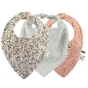 Trio de bavoirs bandana Enchanting Elephant - Trixie