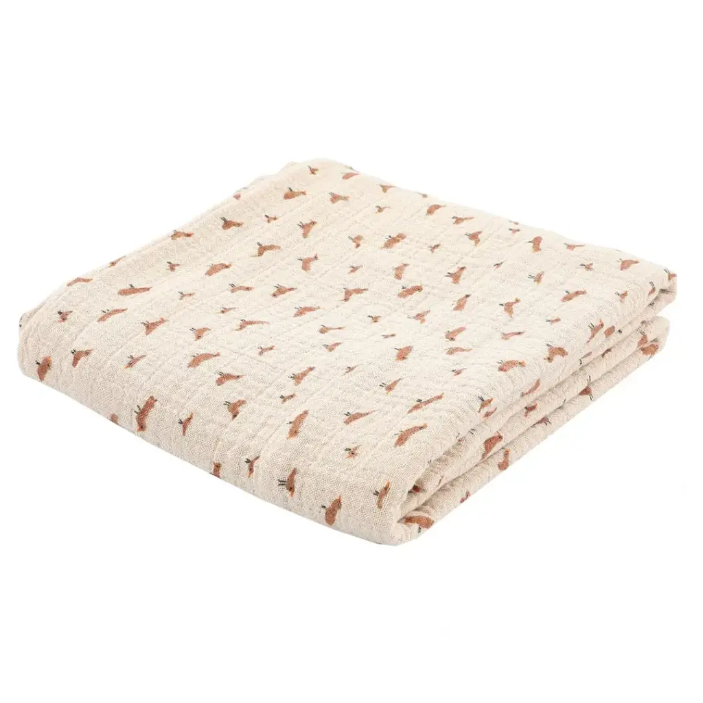 Muslin Cloth Babbling Birds Large - Trixie