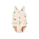 Amara Printed Baby Swimsuit Peach / Sea shell - Liewood