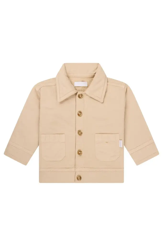 Cardigan Oakleaf Longsleeve Soft Sand - Noppies (9 months)