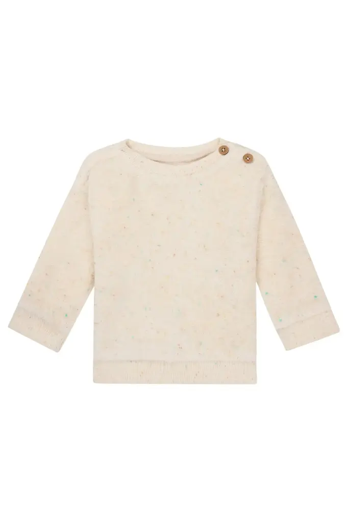 Sweatshirt Olivet Longsleeve Whisper White - Noppies (9 months)