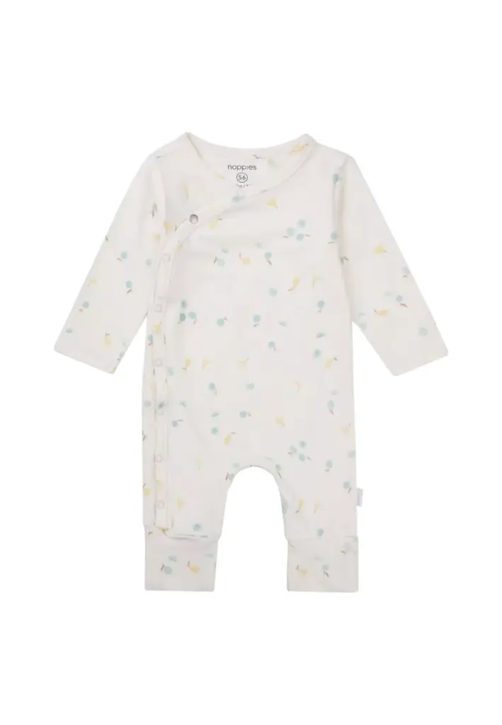 Pyjama-playsuit Olmito lange mouwen Fruit Pattern - Noppies (9 maanden)