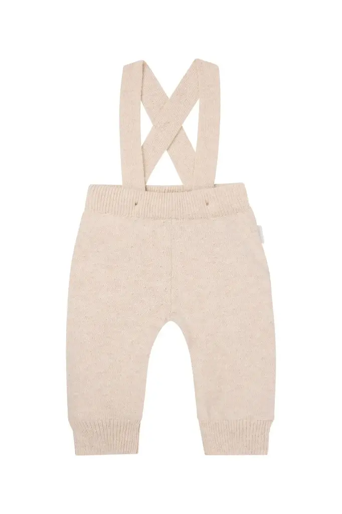 Salopette Oberlin Slim fit Oatmeal Mélange - Noppies (9 mois)