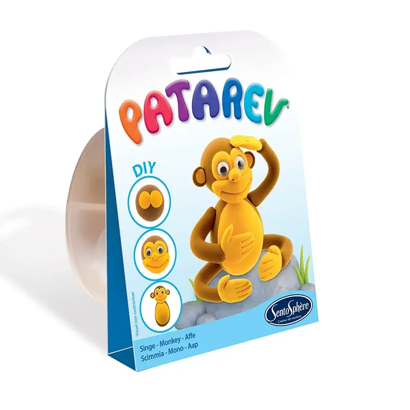 Boetseerklei Patarev Pocket Aap - Sentosphère