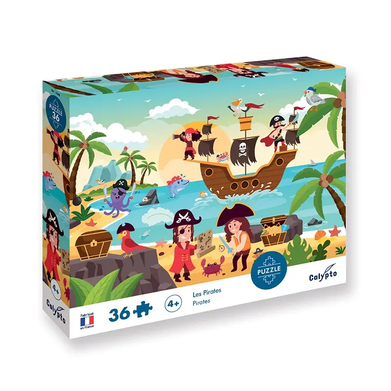 Puzzel Les Pirates (De Piraten) 36 Stukken - Calypto