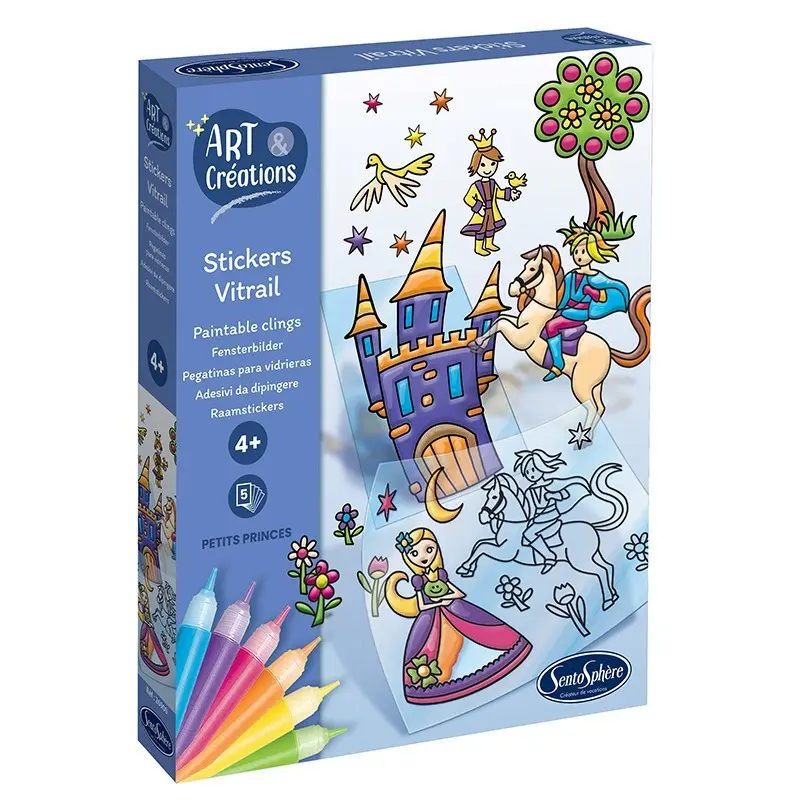 Little Princes Window Paint Stickers - SentoSphère