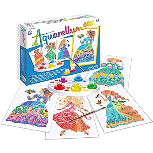 Aquarellum Junior thema Bloemenprinsessen - SentoSphère