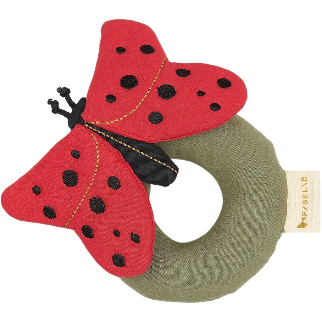 Hochet Ladybug Mars red - Fabelab