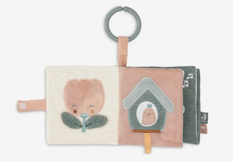 Livre bébé en tissus Lovely Birds - Liste de naissance de Laura Mertens et Jawad Tahraoui
