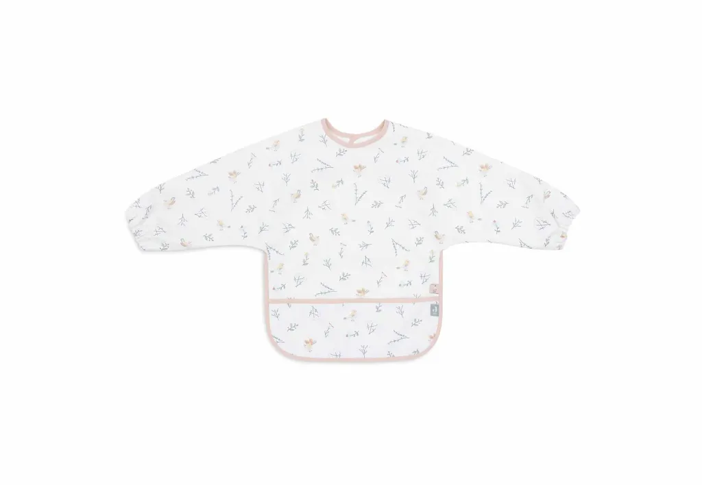 Bavoir imperméable à manches Lovely Birds - Jollein