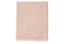 Couverture Berceau 75x100cm Fringe Moonstone Ivory GOTS - Jollein