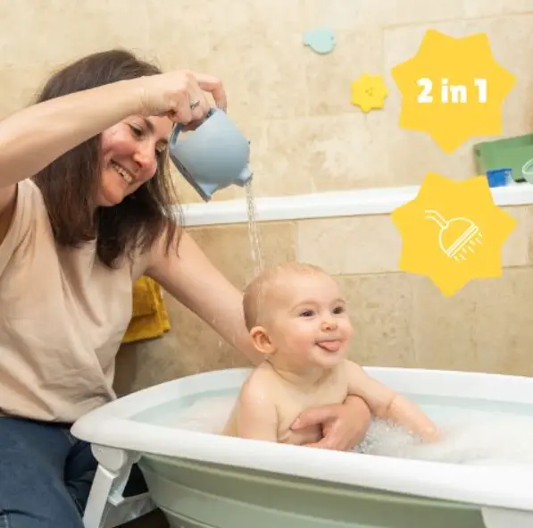 Arrosoir en silicone Hippopotame - Liste de naissance de Laura Mertens et Jawad Tahraoui