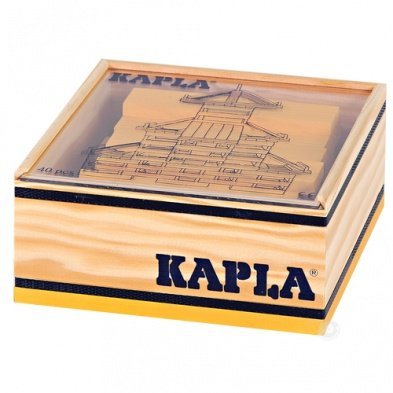 Kapla Carré Jaune 40 pièces - Liste de cadeaux d'anniversaire pour Célestin
