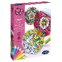 Glas-in-loodstickers Mandala - SentoSphère