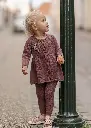 Cardigan Ulla Rose Taupe - Hänevild