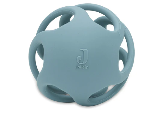 Silicone Ball Teething Ring Ø9,5cm Sea Green - Jollein