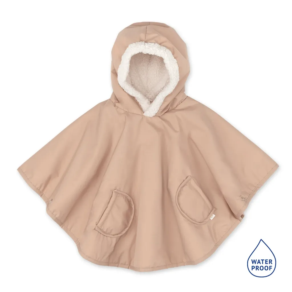 Poncho de voyage Waterproof + Teddy coated Natural 85 - Bemini