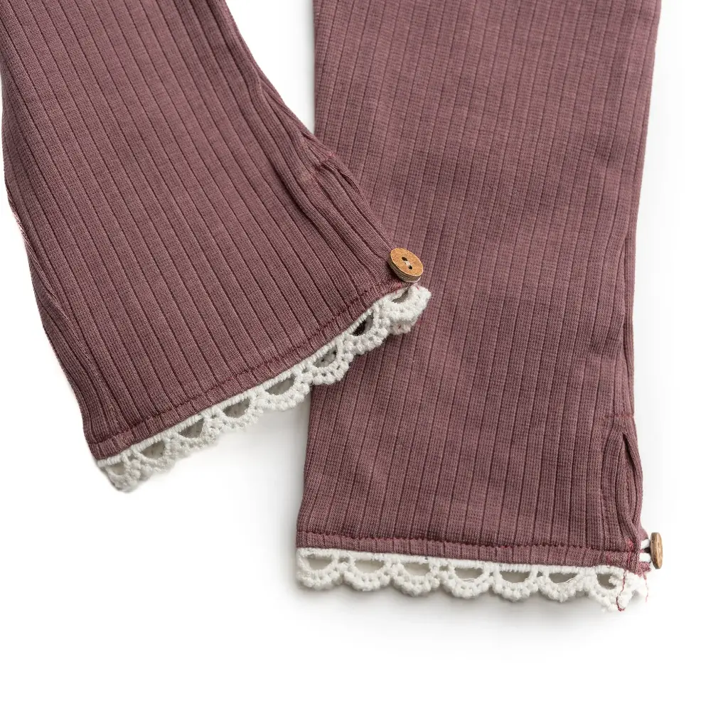 Leggings Alma Rose Taupe - Hänevild (86-92)