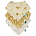 Trio de bavoirs bandana Lively Lions - Trixie