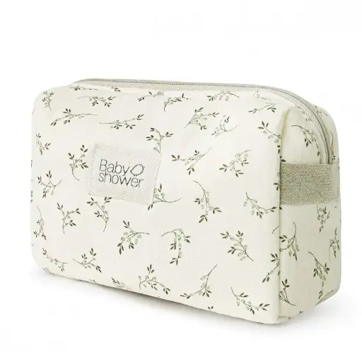 [LISTELAURAETJAWAD26] Trousse Camila Olive Bloom - Liste de naissance de Laura Mertens et Jawad Tahraoui