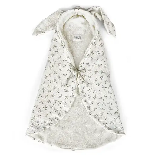 [LISTELAURAETJAWAD57] Couverture Bunny Olive Bloom - Liste de naissance de Laura Mertens et Jawad Tahraoui