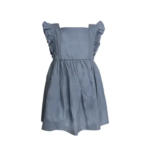 Gertrud dress blue - Hänevild