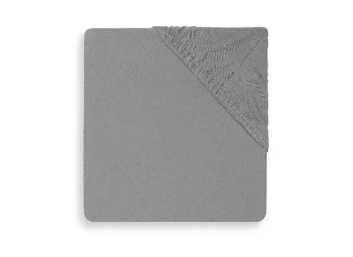 [LISTEDEMARINEETGABIN015] Drap housse matelas parc Stone Grey - Liste de naissance de Marine Falmagne et Gabin Vranckx