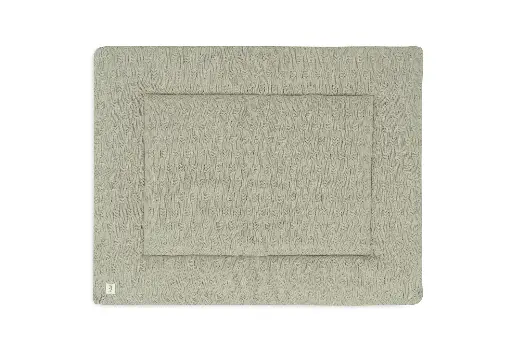 [LISTEDEMARINEETGABIN018] Tapis de Parc 75 x 95 cm Grain Knit Olive Green - Liste de naissance de Marine Falmagne et Gabin Vranckx
