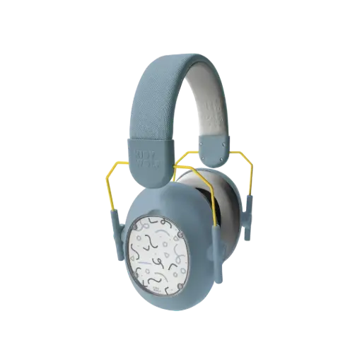 Casque anti bruit bleu - Kidywolf