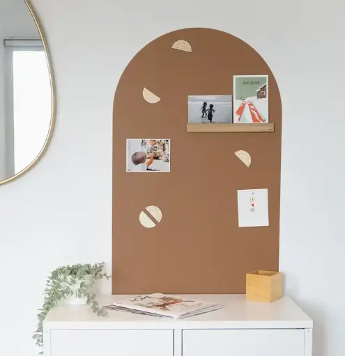 Tableau magnétique Arche et accessoires Caramel - Liste de cadeaux d'anniversaire de Camille (PARTICIPATION)