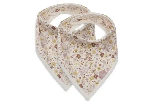 Bavoir Bandana Flower Fairies 2 unités - Jollein