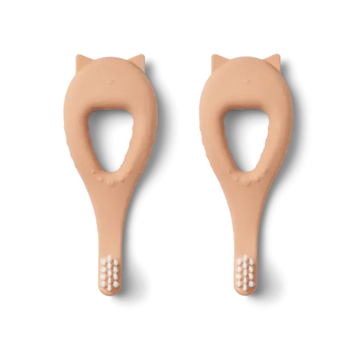[LISTEMAELLEETOLIVIER10] Duo de brosses à dents Janelle Tuscany Rose - Liste de naissance de Maëlle Dewals et Olivier Parisi