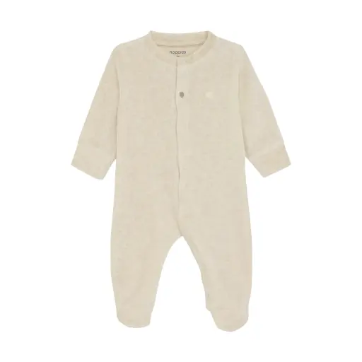 [LISTEMAELLEETOLIVIER13] Pyjama Saxon Oatmeal Melange taille 1 mois - Liste de naissance de Maëlle Dewals et Olivier Parisi