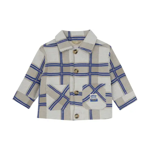 Cardigan Senones Check Pattern Off White - Noppies