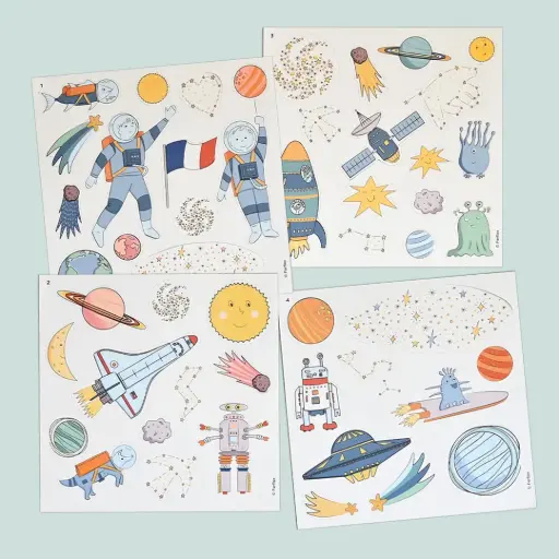 Jeu de magnets Dans l'espace - Ferflex