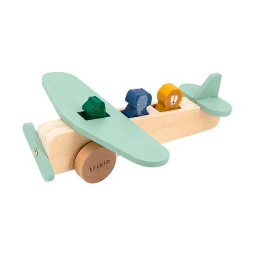 Avion en bois Animaux - Trixie